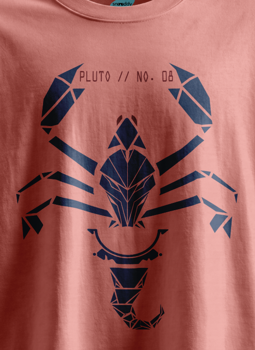 Scorpio Eclipse - Quartz Edition Kısa Kollu Somon Regular T- Shirt