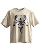 Scorpio Eclipse - Alabaster Edition Kısa Kollu Krem Regular T- Shirt