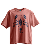 Scorpio Eclipse - Quartz Edition Kısa Kollu Somon Regular T- Shirt