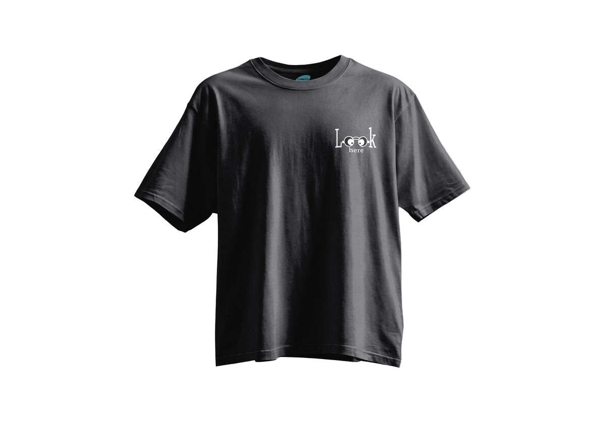 Cosmic Observer- Kısa Kollu Beyaz Regular T- Shirt