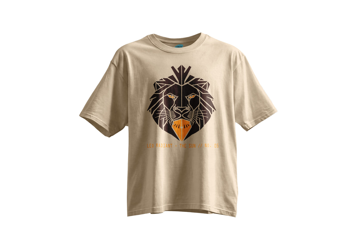 Aslan Burcu Kısa Kollu Regular T- Shirt