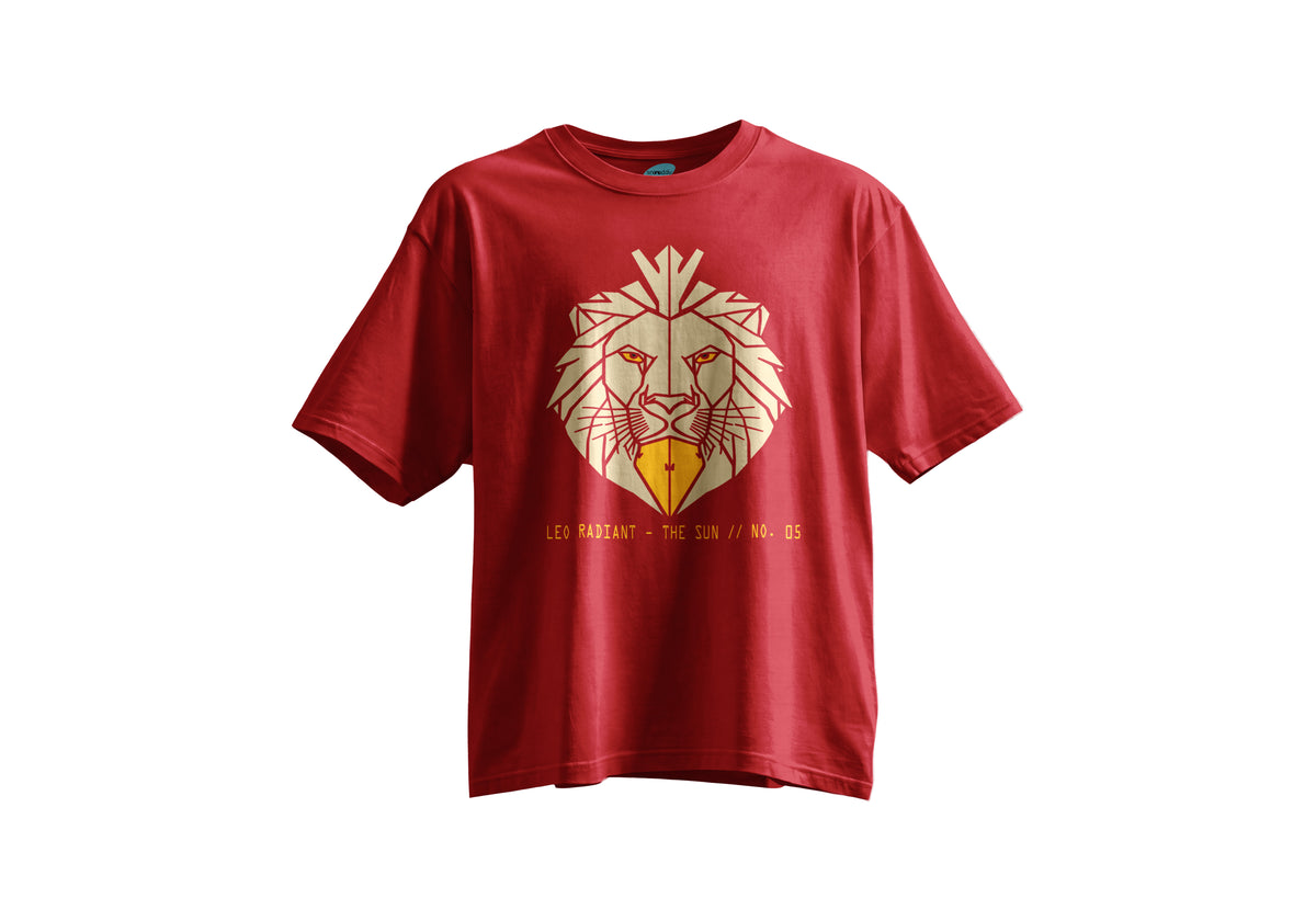 Aslan Burcu Kısa Kollu Regular T- Shirt