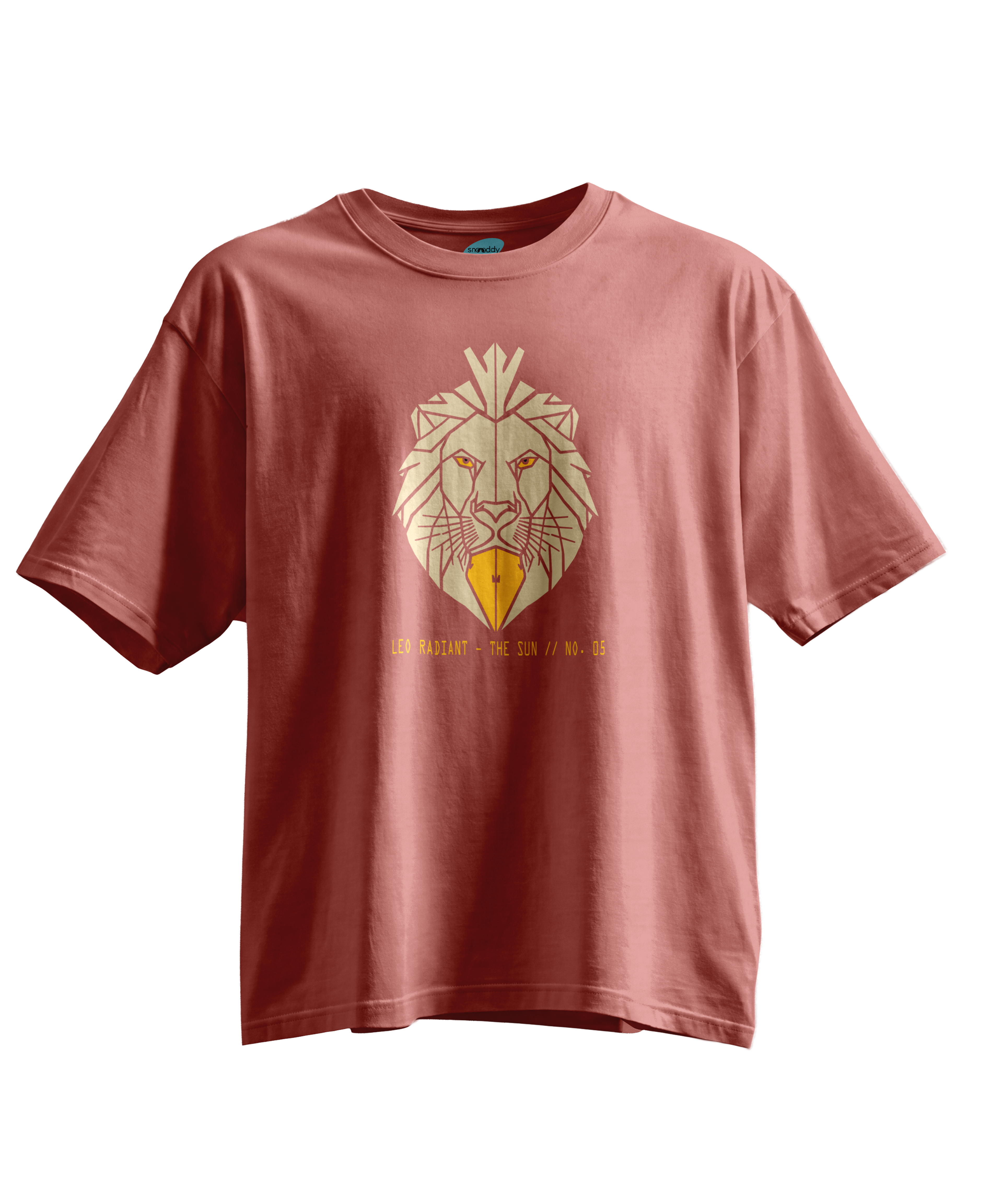 Leo Radiant : Quartz Edition - Kısa Kollu Somon Regular T- Shirt