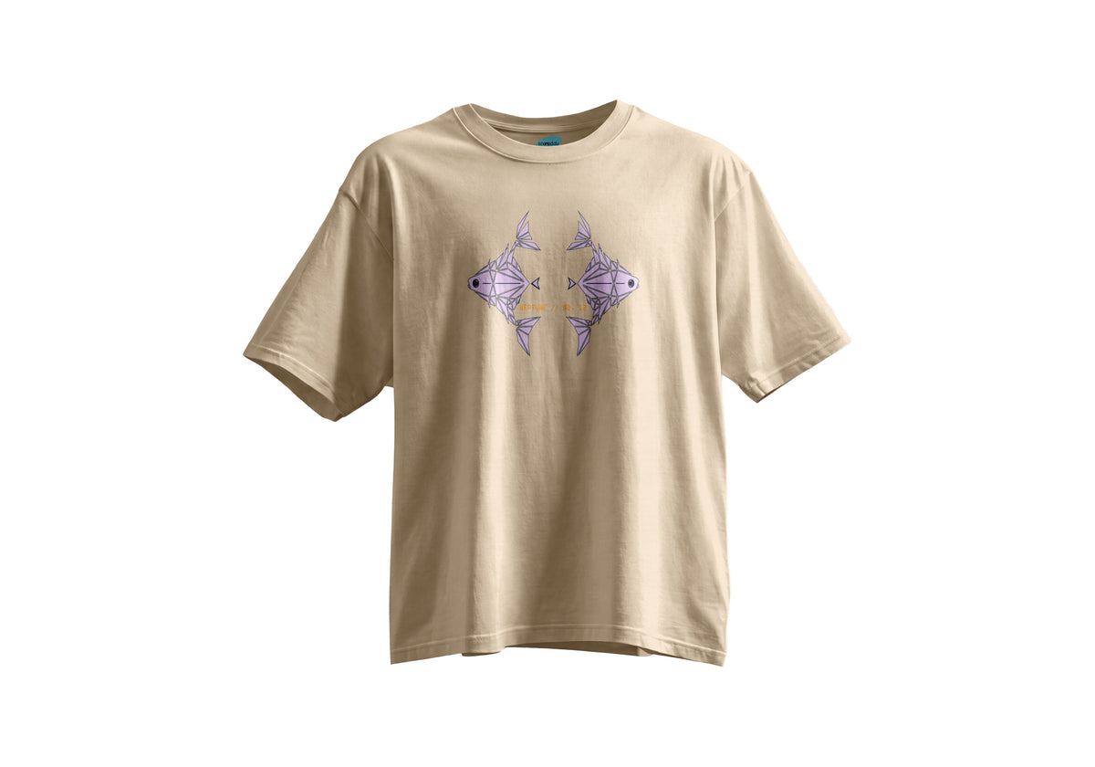 Balık Burcu Kısa Kollu Regular T- Shirt