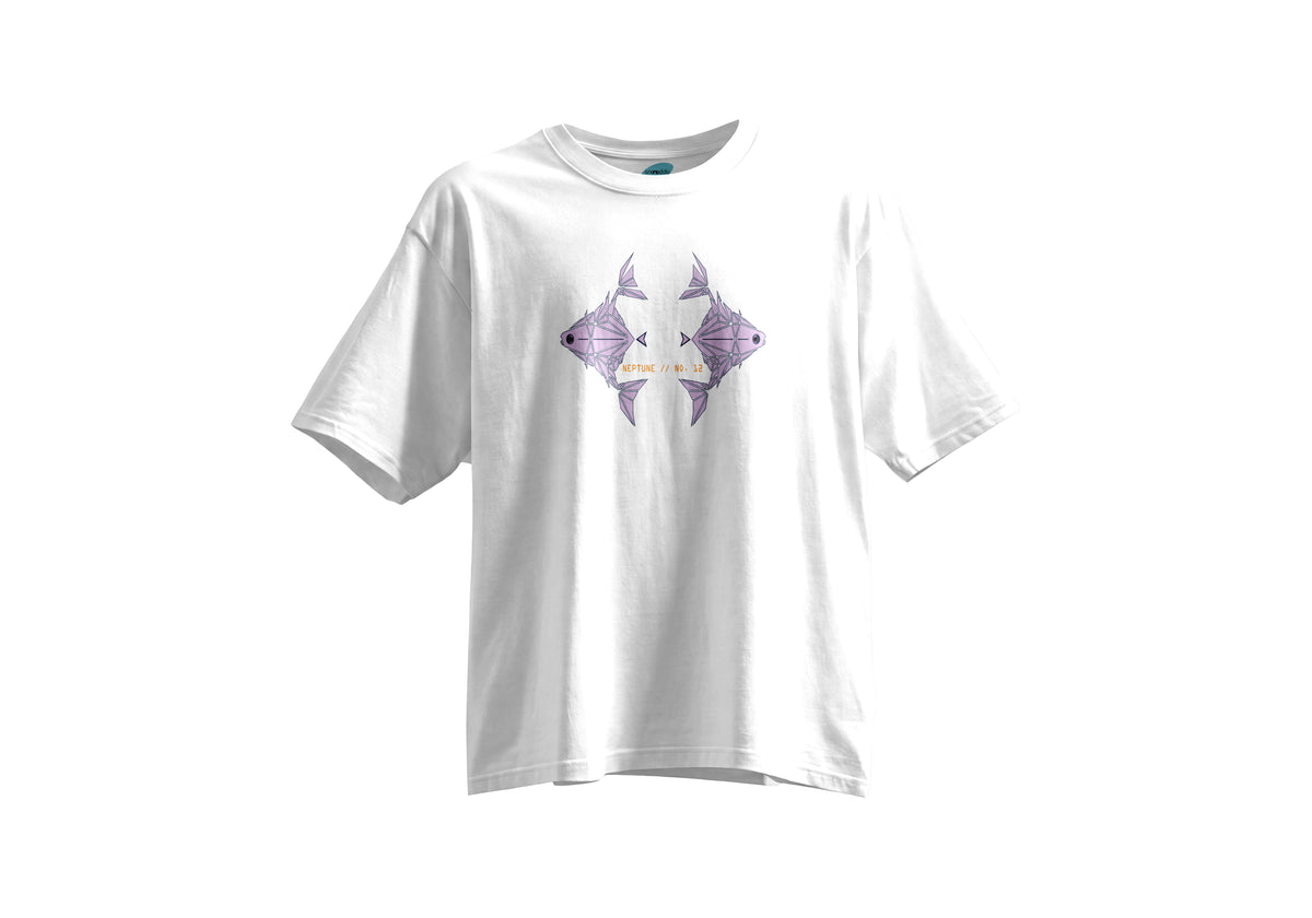 Balık Burcu Kısa Kollu Regular T- Shirt
