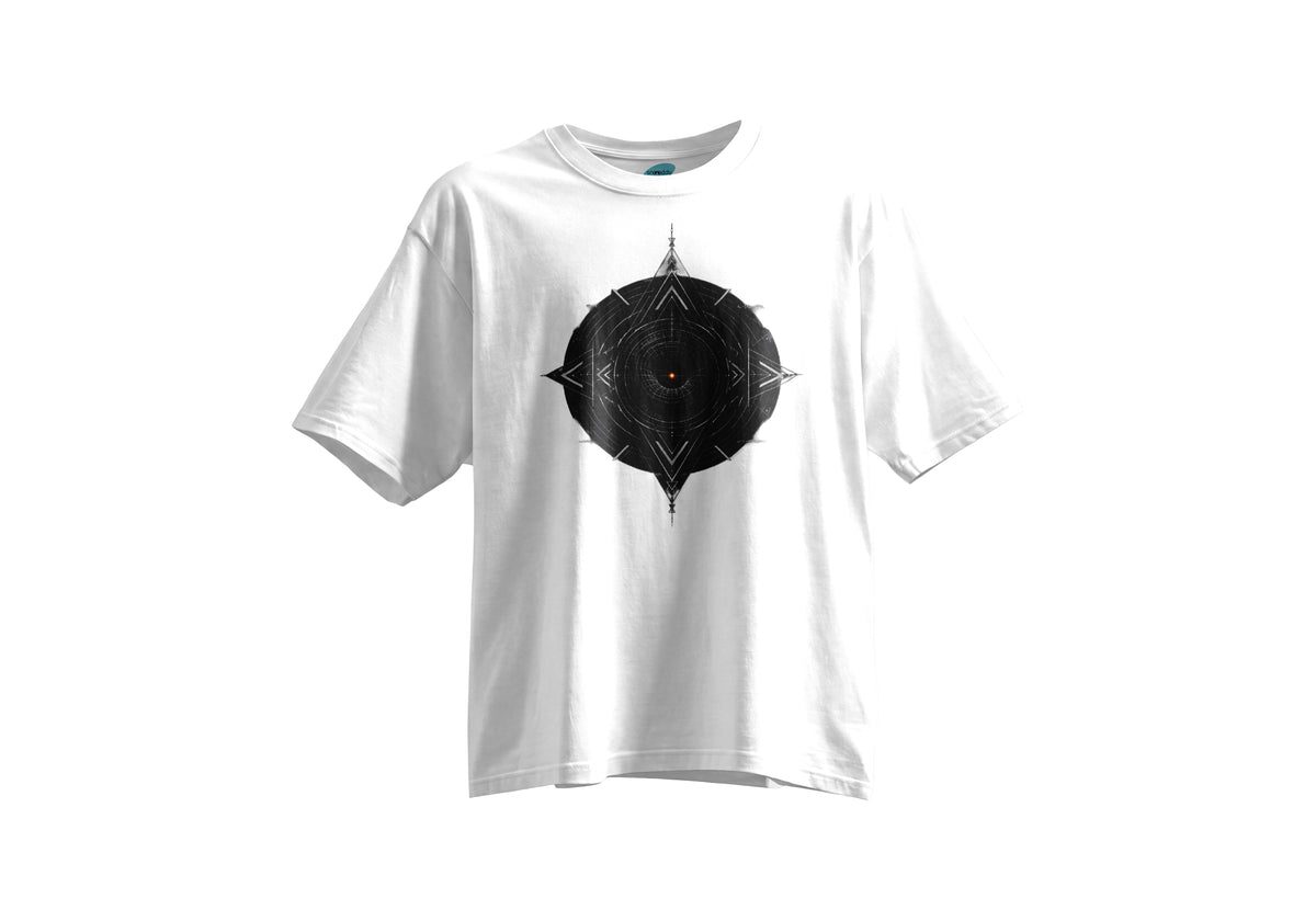 Quantum Singularity - Kısa Kollu Siyah Regular T- Shirt