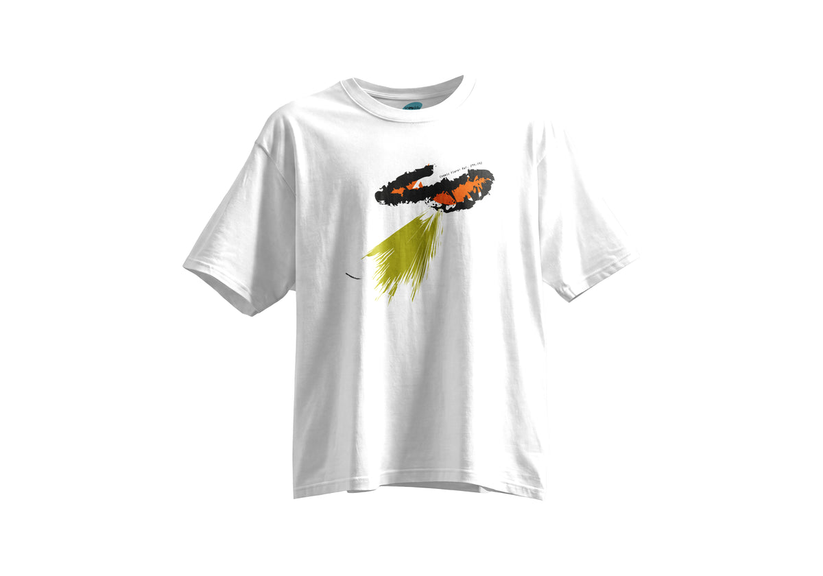 Cosmic Flare - Kısa Kollu Beyaz Regular T- Shirt