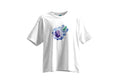 Monster Cell - Kısa Kollu Beyaz Regular T- Shirt