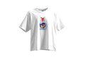 Organic Reaction - Kısa Kollu Beyaz Regular T- Shirt
