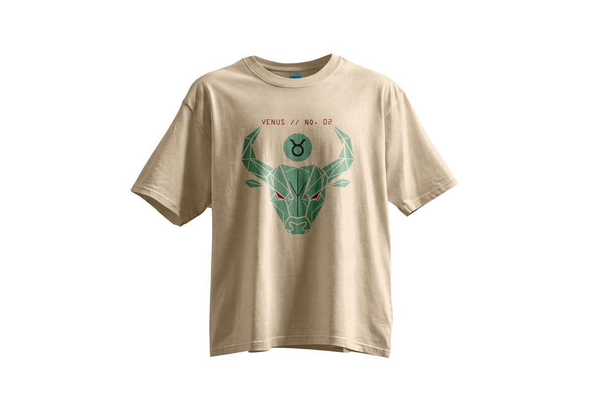 Boğa Burcu Kısa Kollu Regular T- Shirt