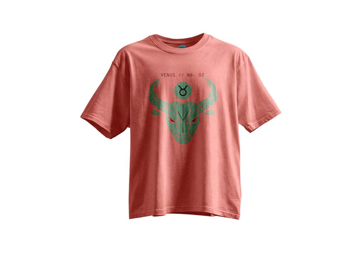 Boğa Burcu Kısa Kollu Regular T- Shirt