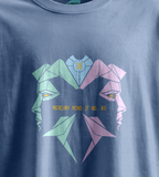 Twin Paradox - Glacier Edition Kısa Kollu Mavi Regular T- Shirt