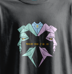 Twin Paradox - Shadow Mode Edition Kısa Kollu Antrasit Regular T- Shirt