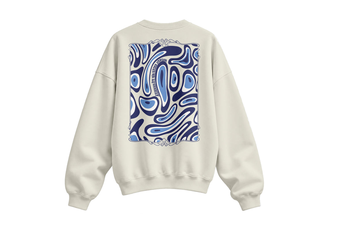 Azure Amulet - Oversize Sweatshirt
