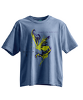 The Dreamer Effect - Kısa Kollu Mavi Regular T- Shirt