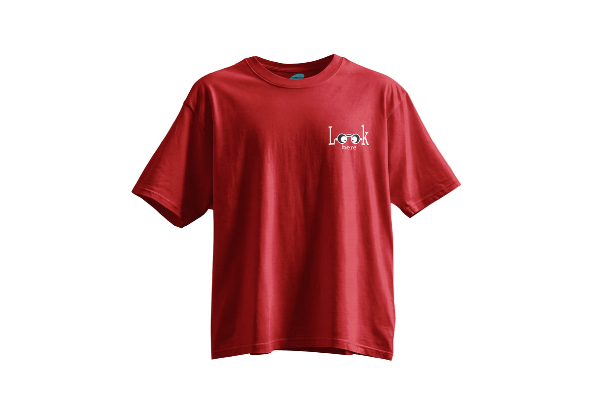 Cosmic Observer- Kısa Kollu Beyaz Regular T- Shirt