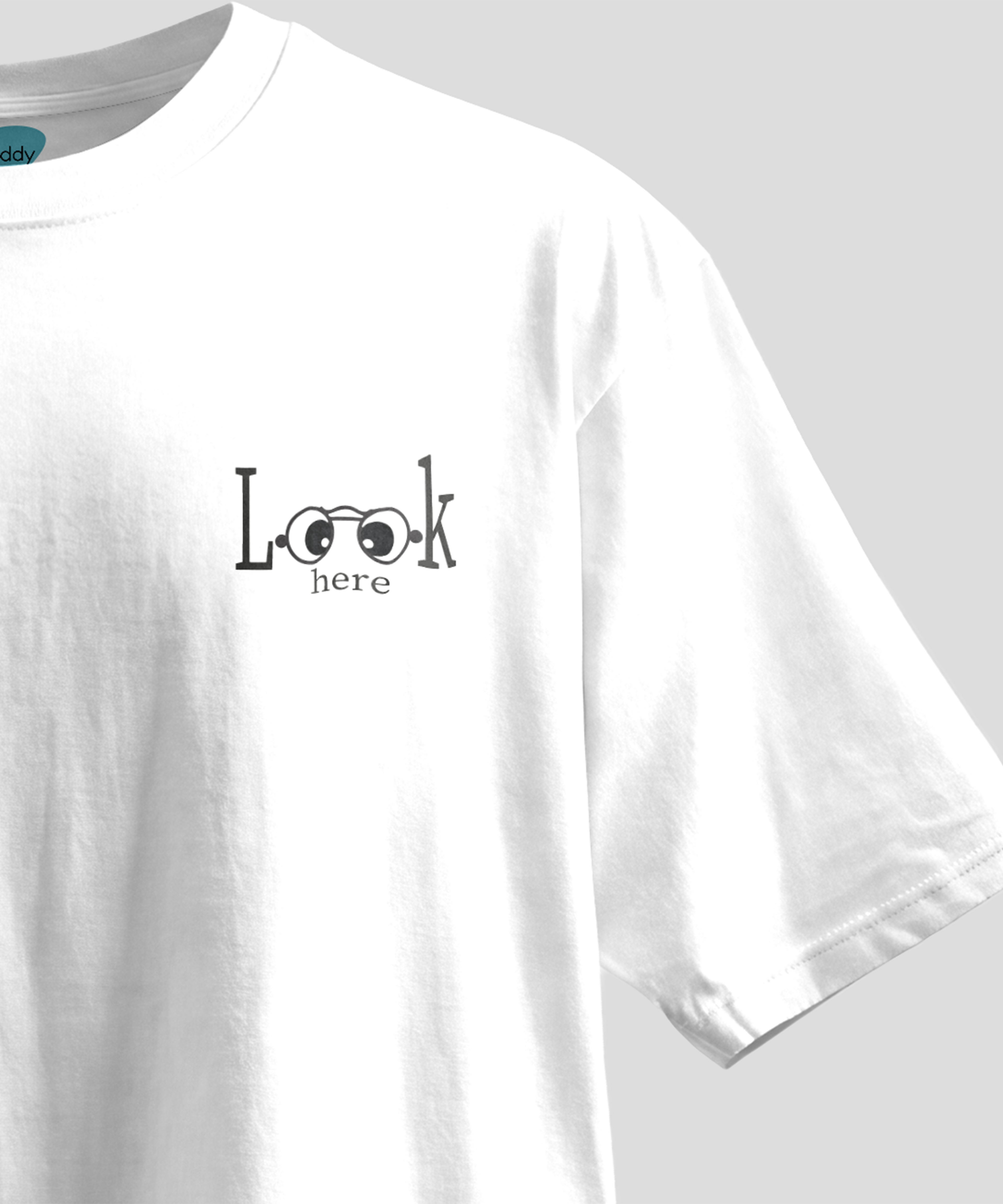 Cosmic Observer- Kısa Kollu Beyaz Regular T- Shirt