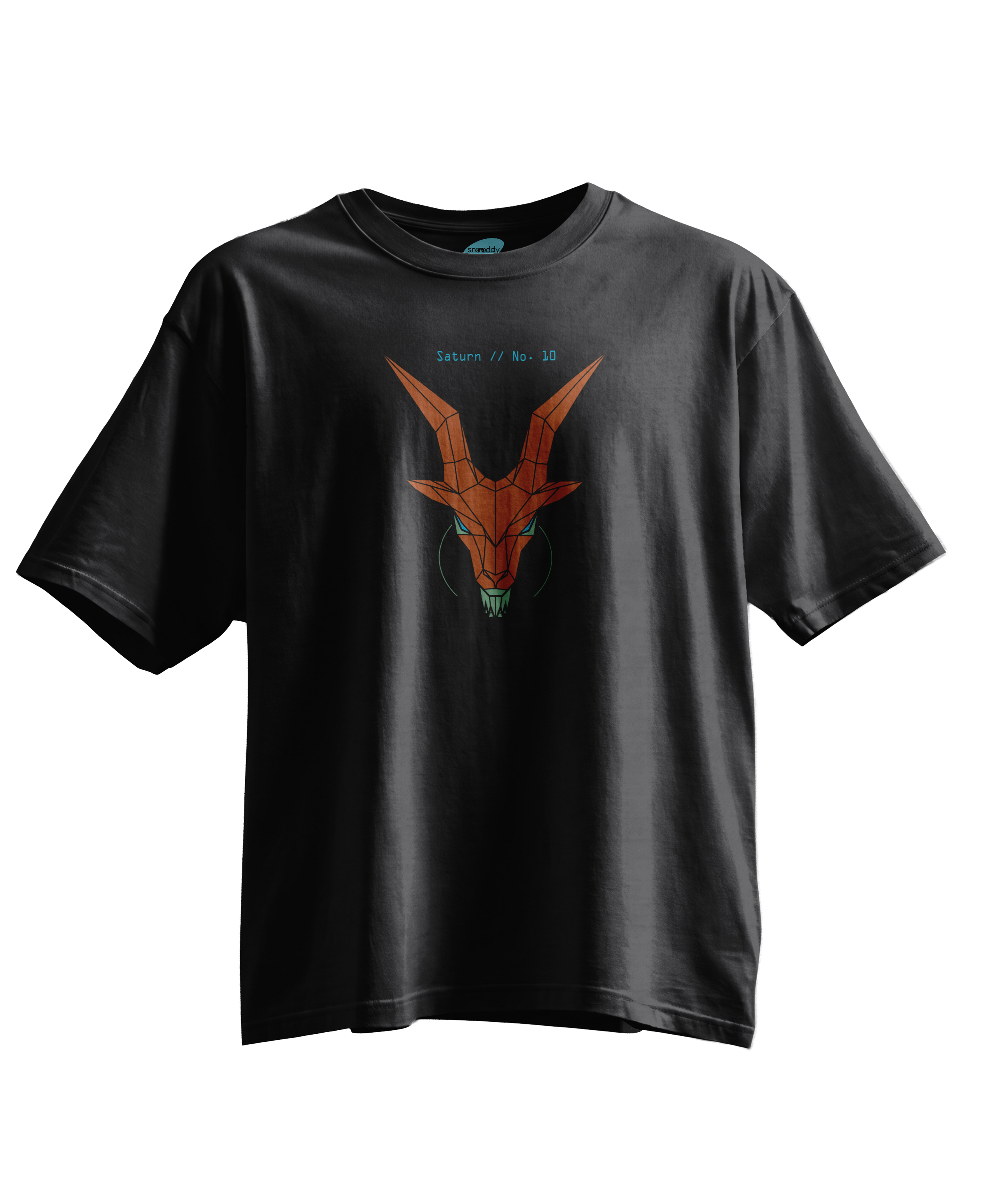 Capricorn Boundary - Dark Matter Edition Kısa Kollu Siyah Regular T- Shirt