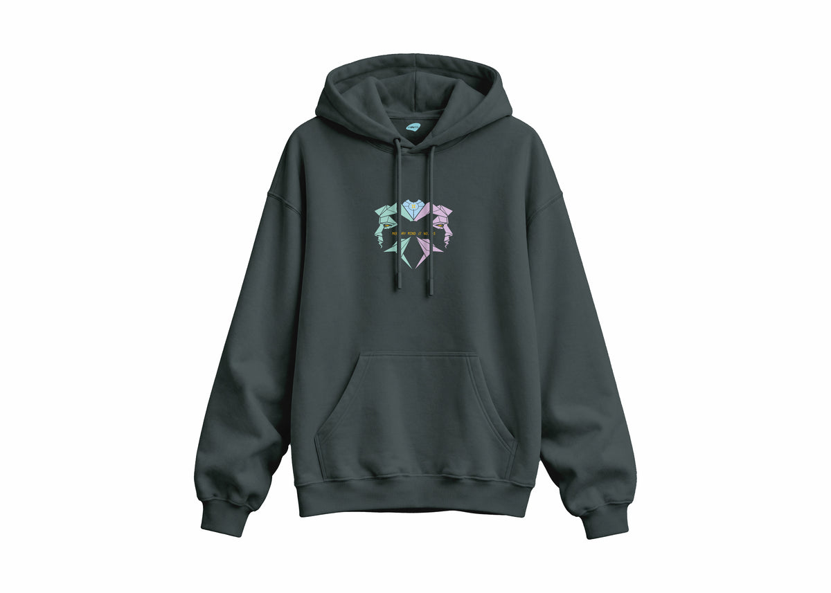 İkizler Burcu - Oversize Hoodie