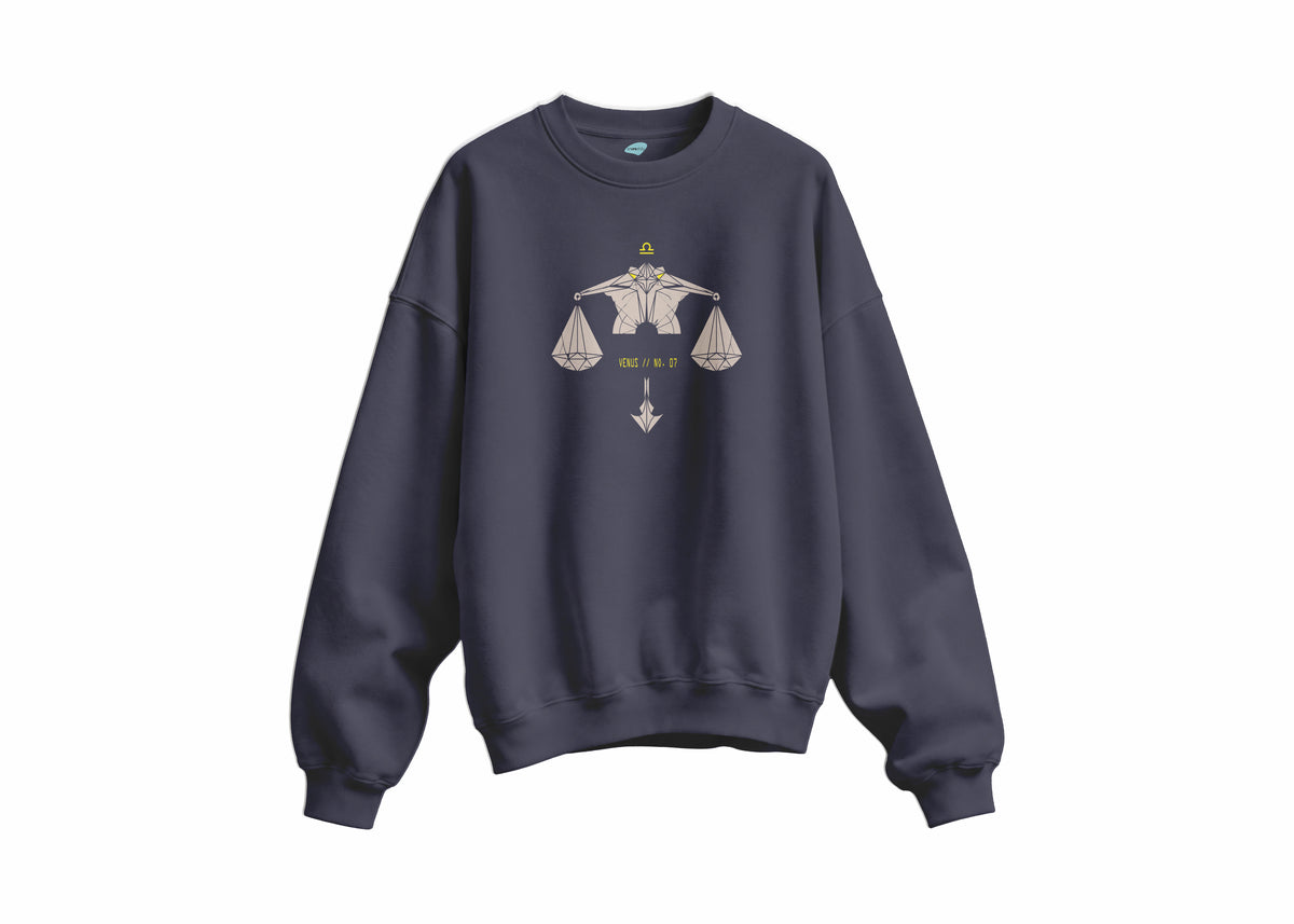 Terazi Burcu - Oversize Sweatshirt