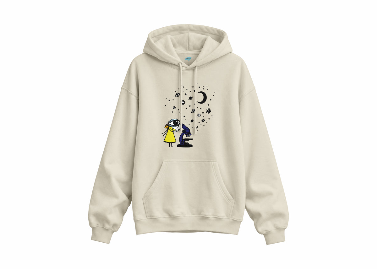 Microscopic Cosmos - Oversize Hoodie
