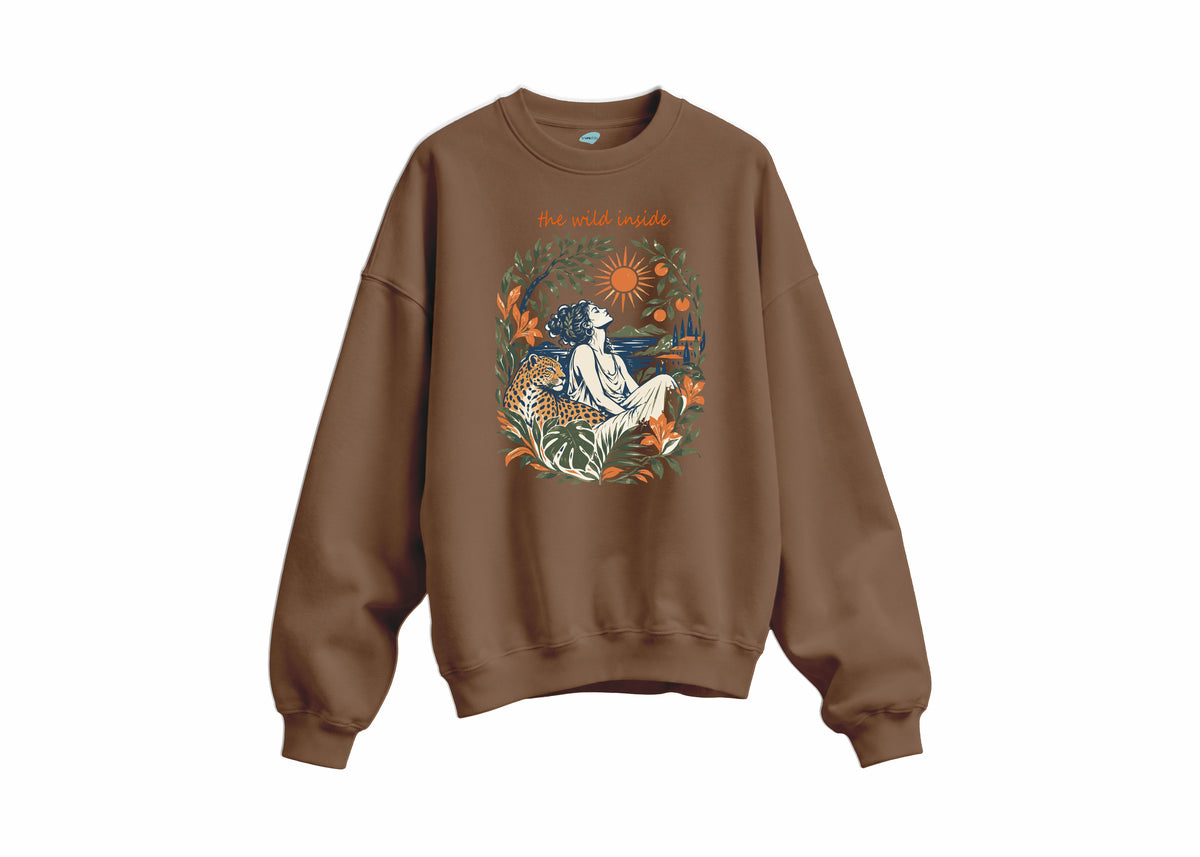 Wild Serenity - Oversize Sweatshirt