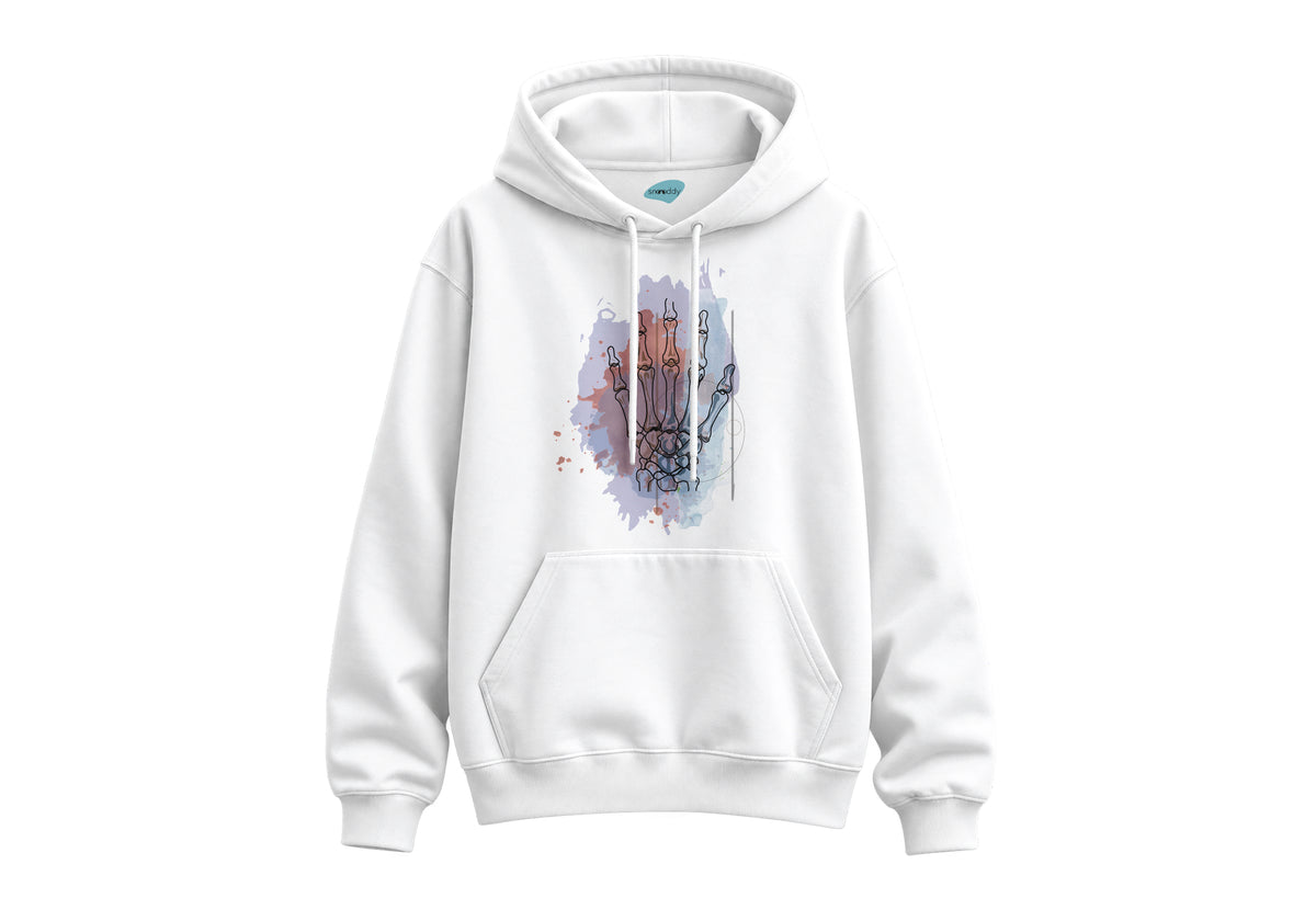 Skeleton Hand- Regular Hoodie