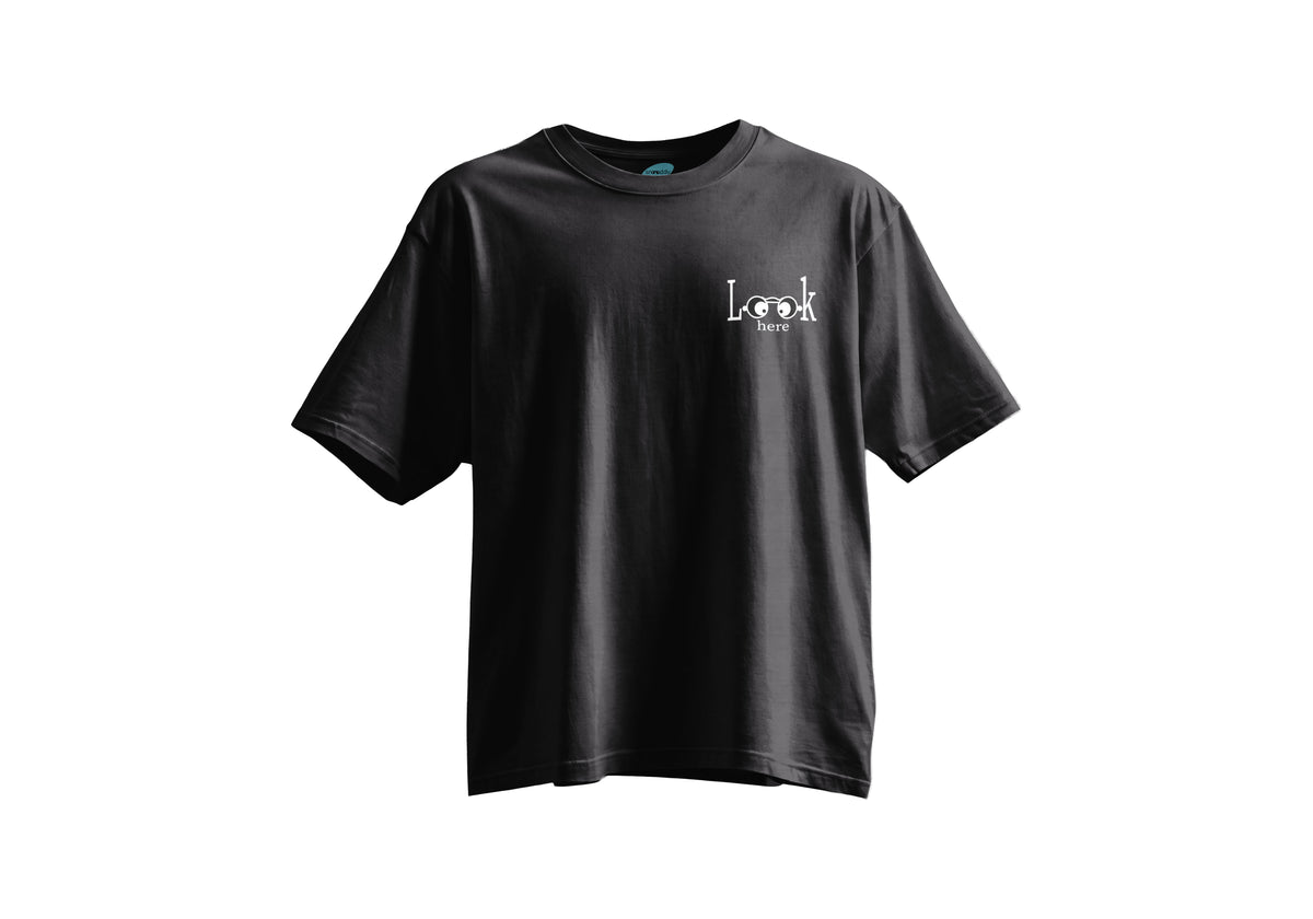 Cosmic Observer- Kısa Kollu Beyaz Regular T- Shirt