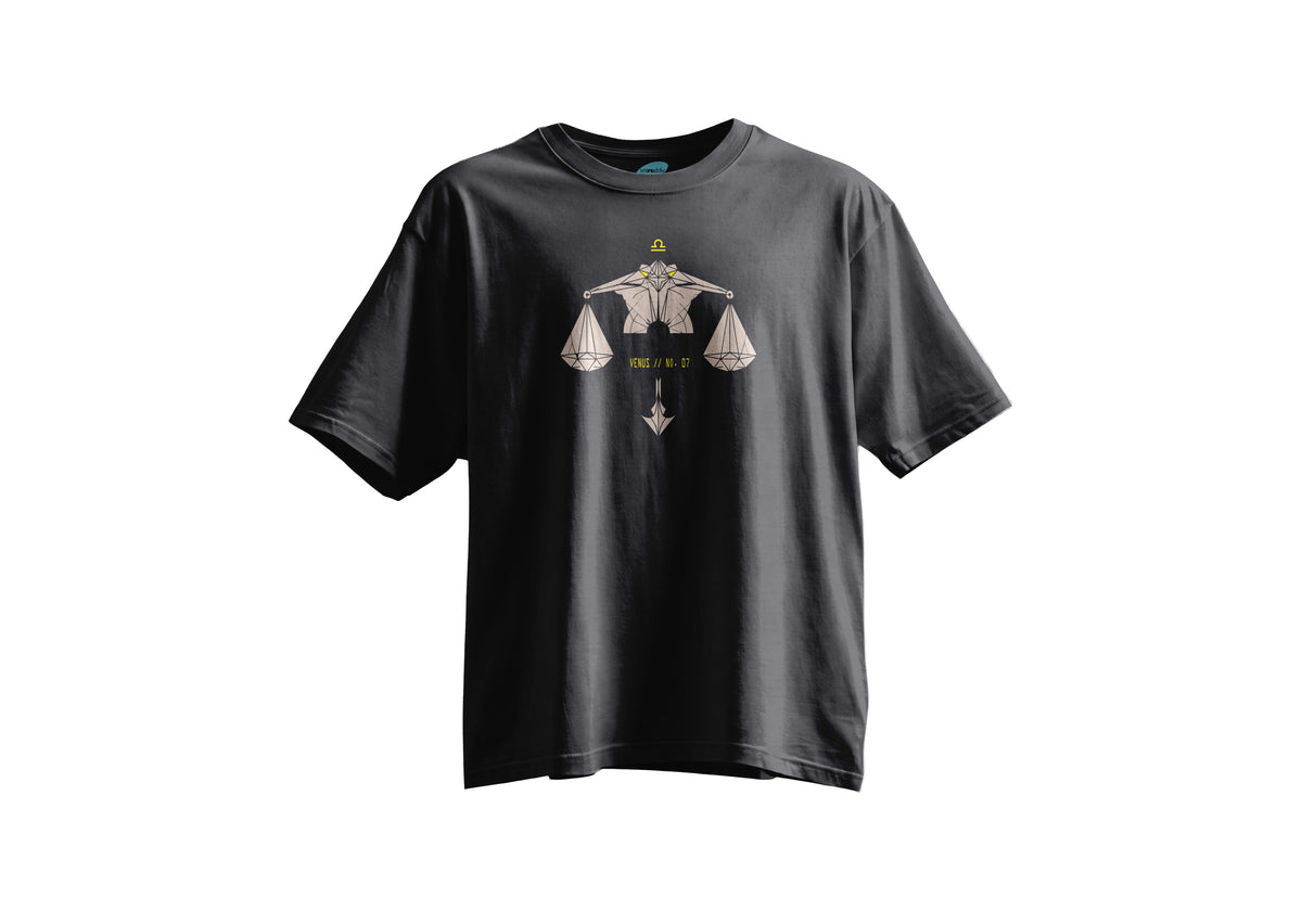 Terazi Burcu Kısa Kollu Regular T- Shirt