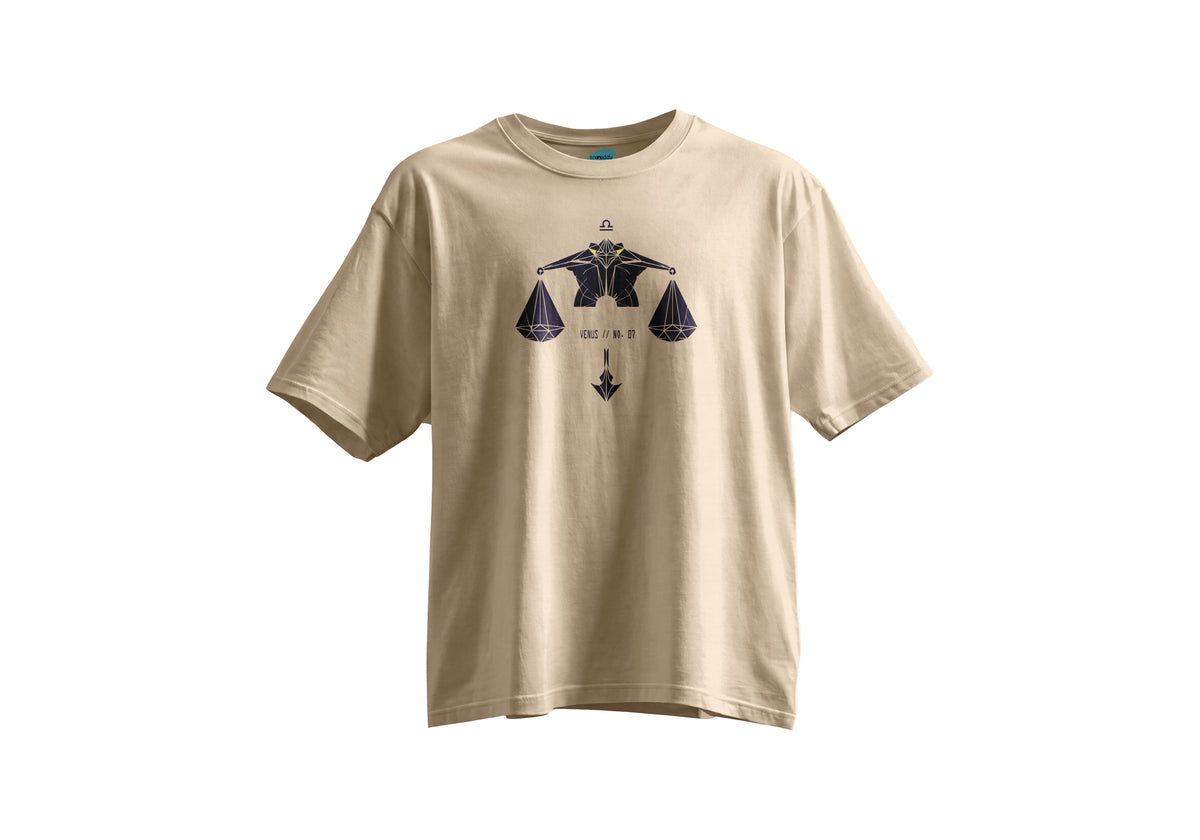 Terazi Burcu Kısa Kollu Regular T- Shirt