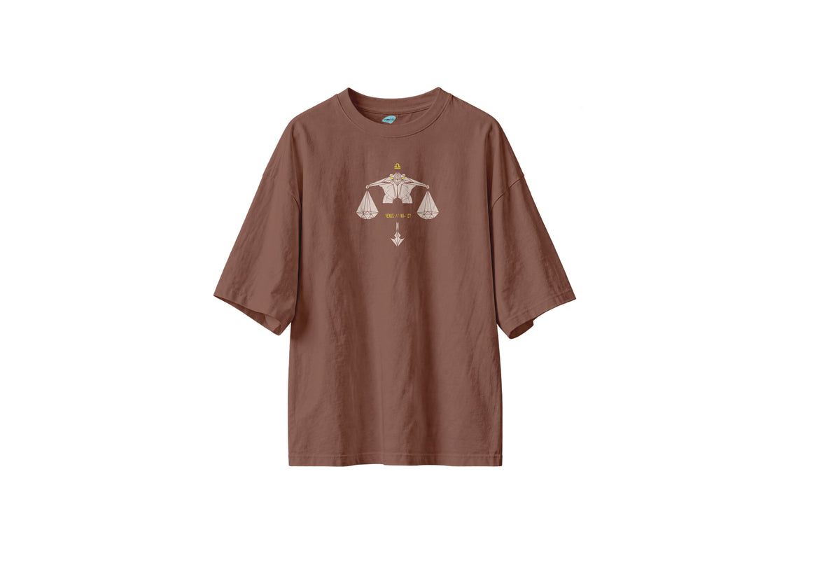 Terazi Burcu - Oversize T-shirt