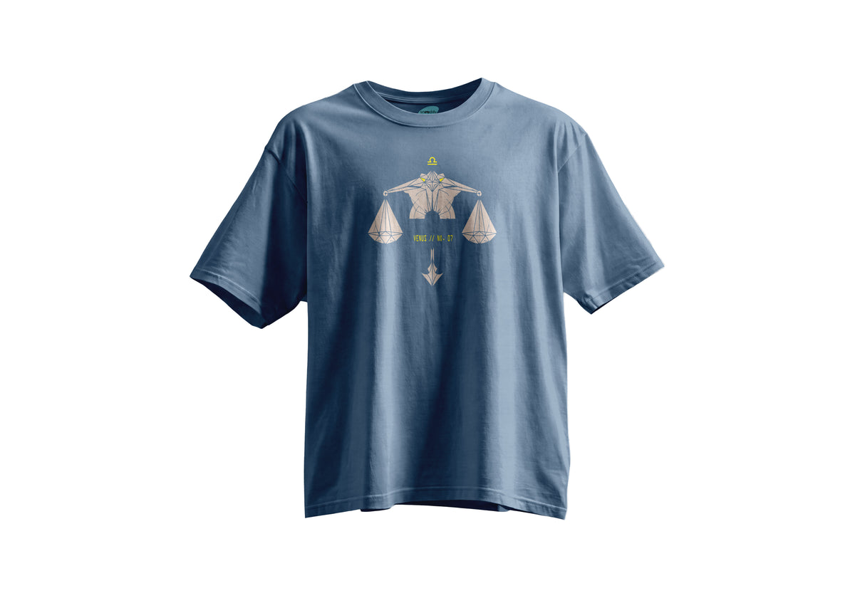 Terazi Burcu Kısa Kollu Regular T- Shirt