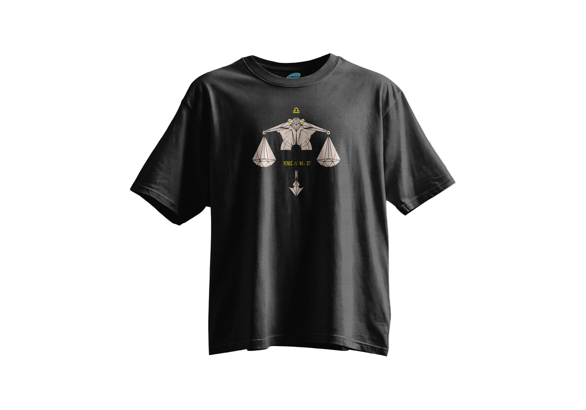 Terazi Burcu Kısa Kollu Regular T- Shirt