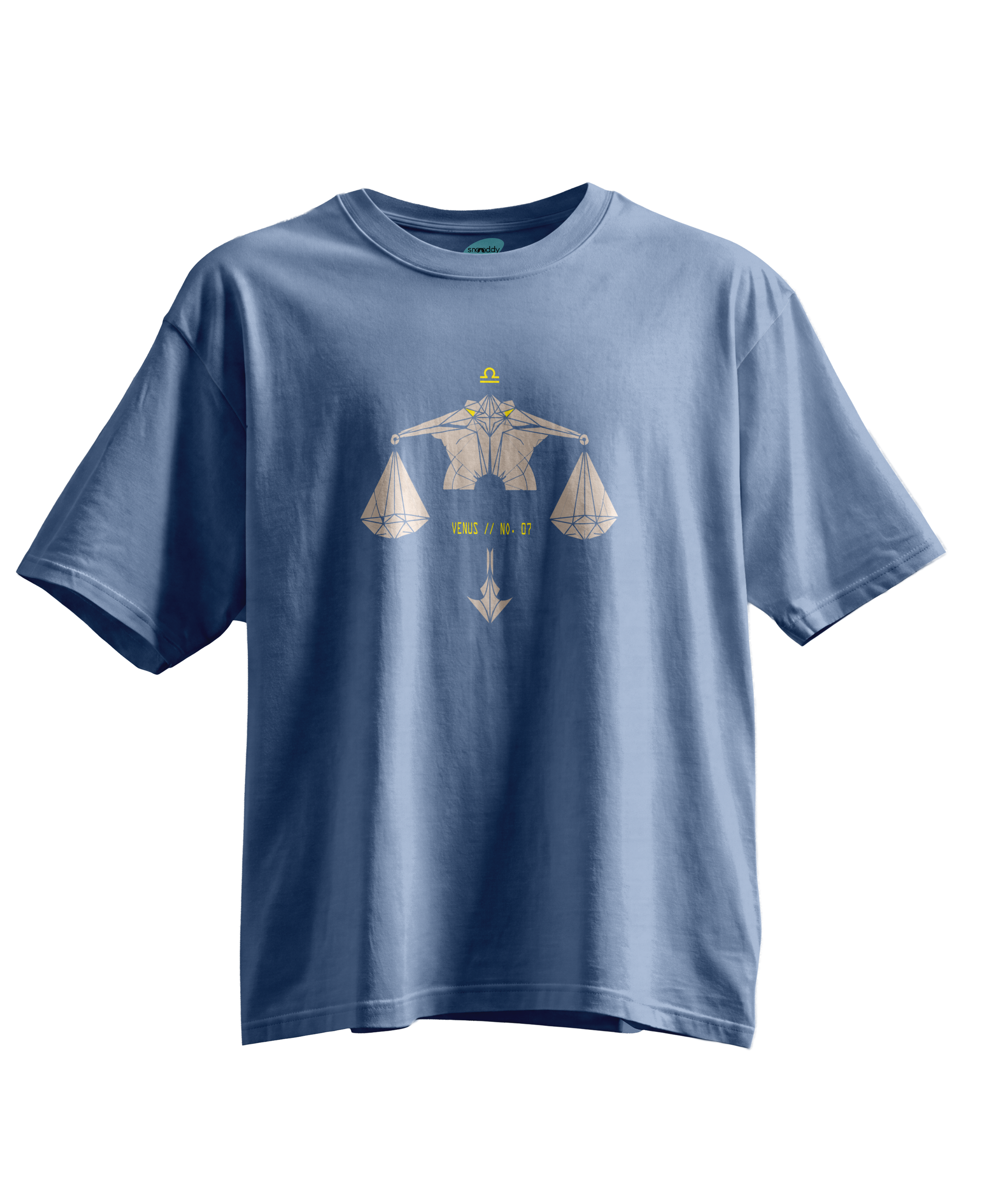 Libra Equilibrium - Glacier Edition Kısa Kollu Mavi Regular T- Shirt