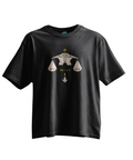 Libra Equilibrium - Dark Matter Edition Kısa Kollu Siyah Regular T- Shirt