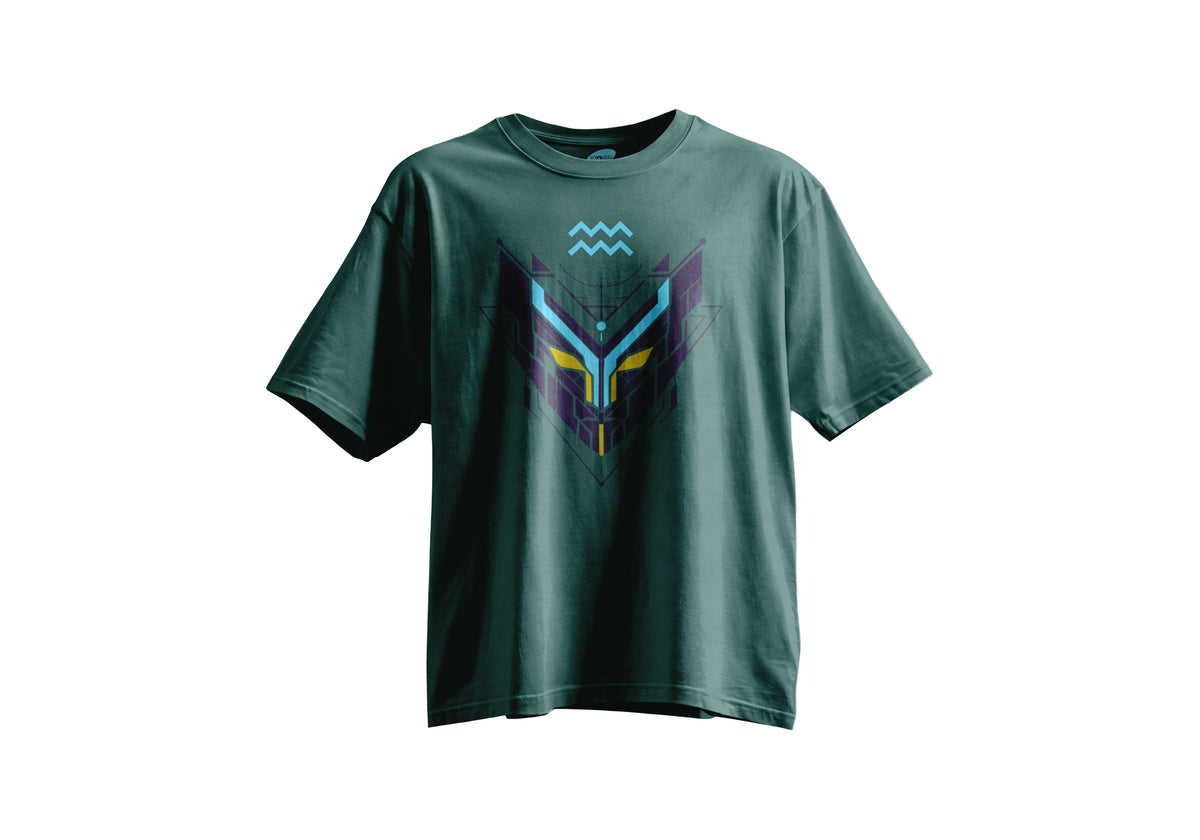 Kova Burcu Kısa Kollu Regular T- Shirt